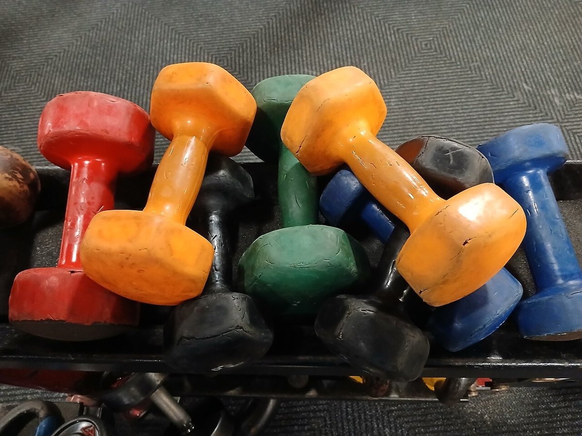 Adjustable dumbbell set — photo 4 of 4