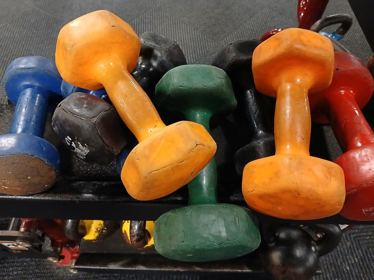 Adjustable dumbbell set — photo 3 of 4