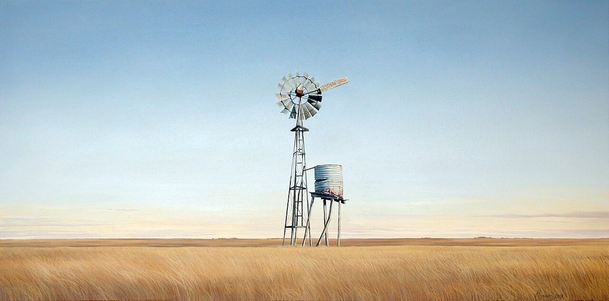 Karoo Windmill painting — photo 1 of 1